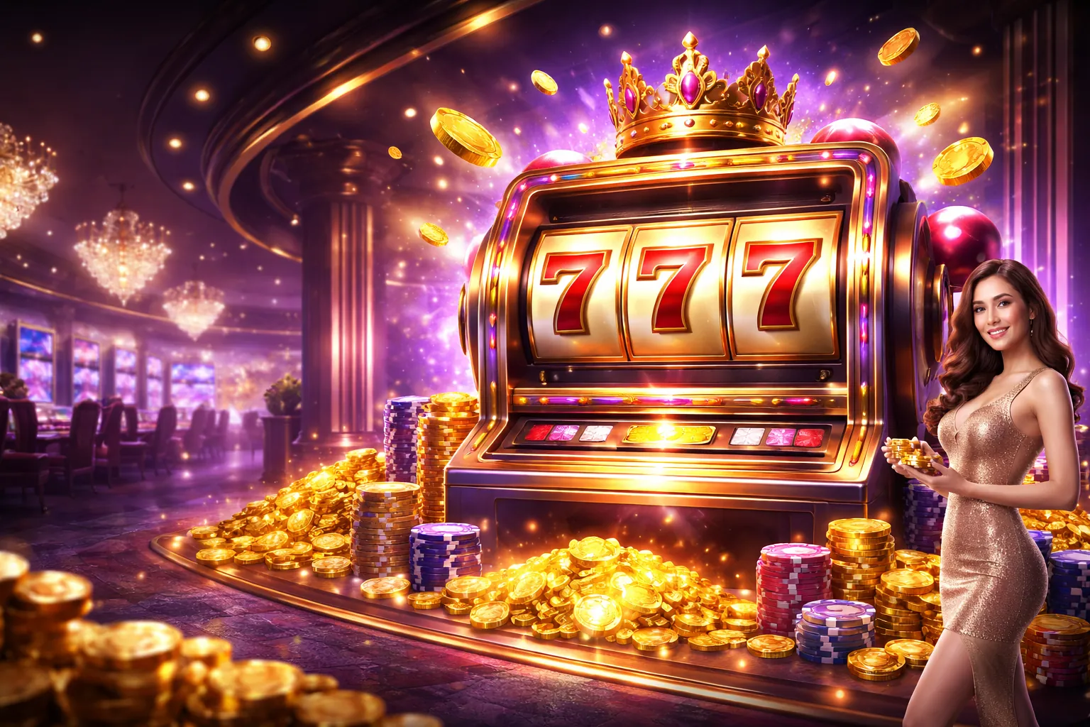 Hình ảnh chính y88 với Jackpot lớn và các trò chơi casino